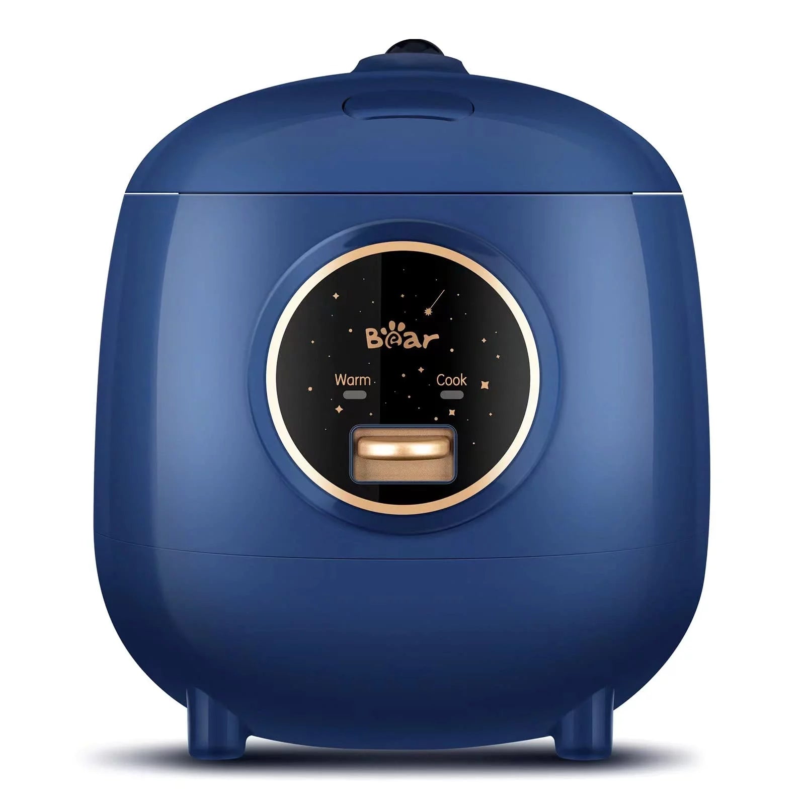Blue 2 Cups Rice Cooker with Removable Nonstick Pot J709
