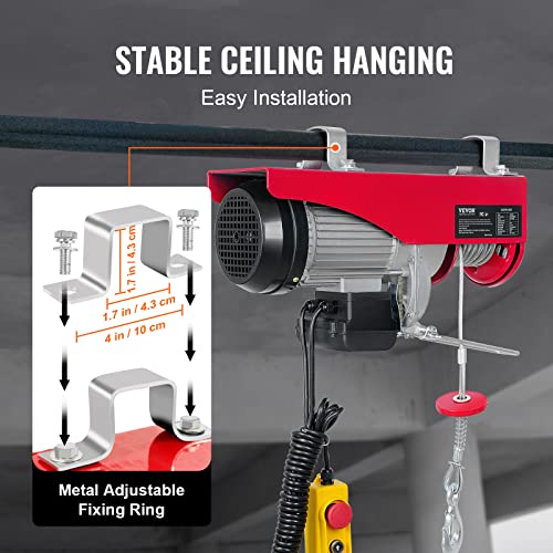 110V Electric Hoist with Remote Control D511