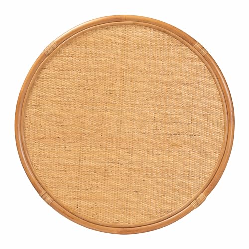 2-Tier Light Honey Rattan Coffee Table L250
