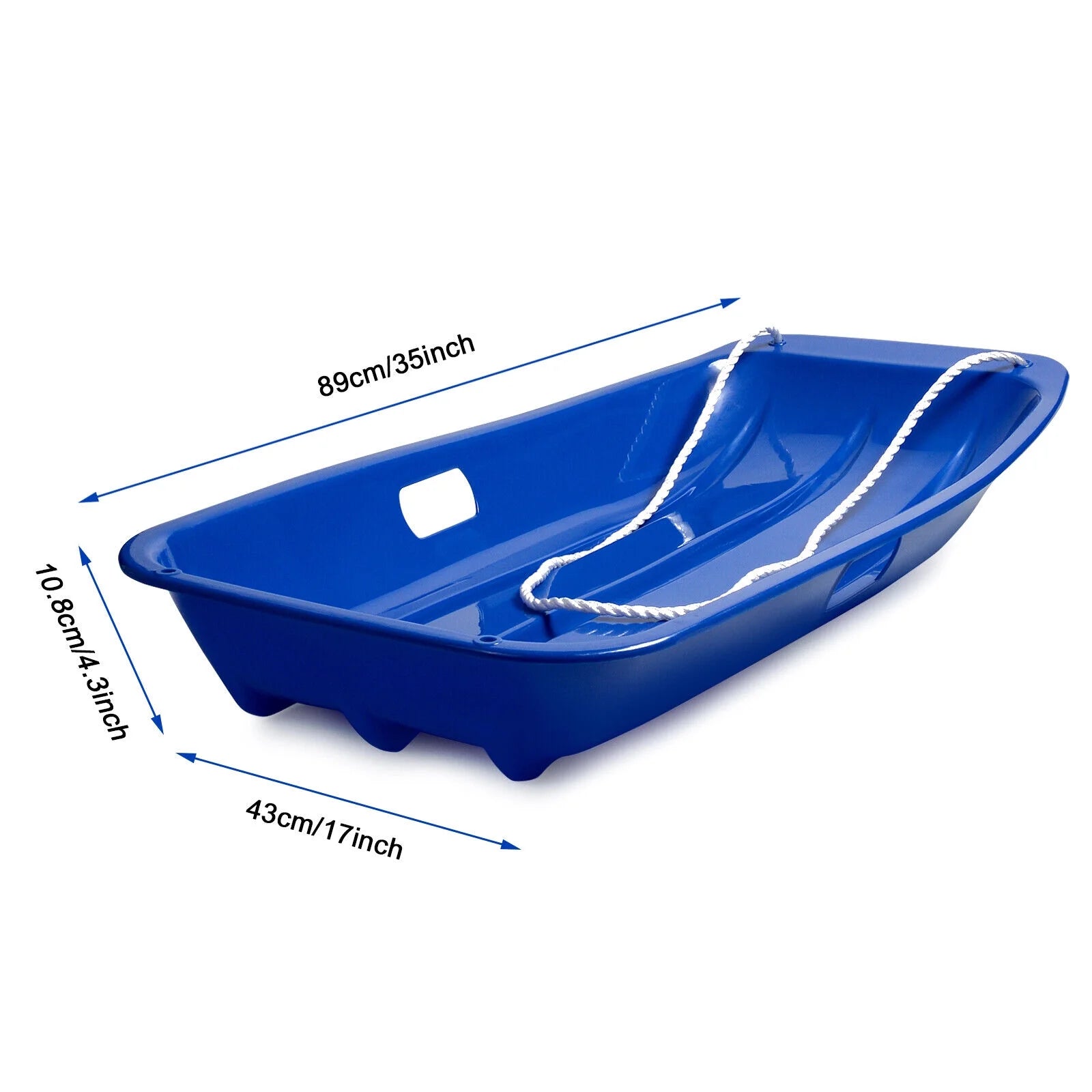 35in Plastic Snow Sled M446296
