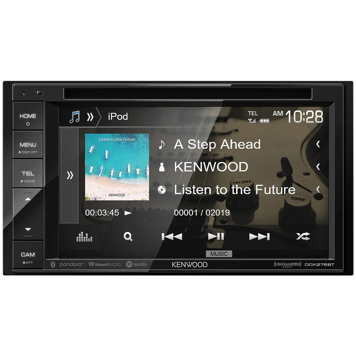 6.2" Double-DIN DVD Receiver with Bluetooth H931