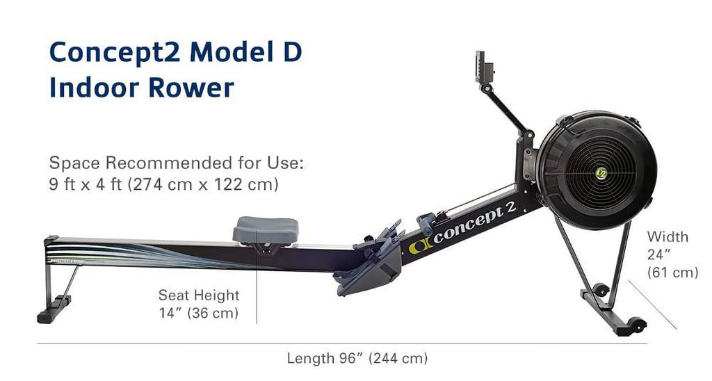 Black Indoor Rower E4454