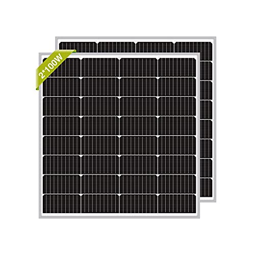 100W 12 Volt Monocrystalline Solar Panel Q482