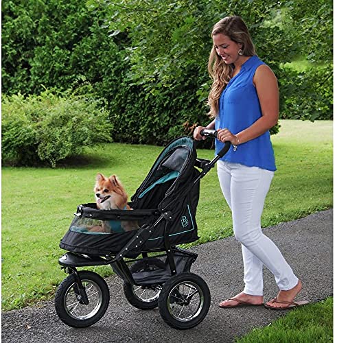 No-Zip Pet Stroller with Gel-Filled Tires R3499