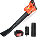 Cordless Electric Leaf Blower with Battery and Charger, 460CFM 170MPH 6 Speeds 21V 3.0AH D85414