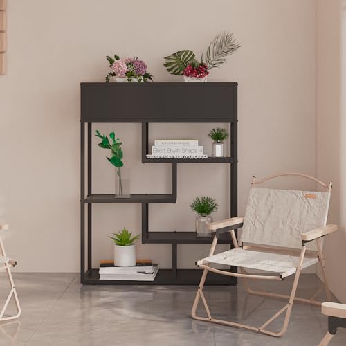 White 4 Tier Bookshelf C119