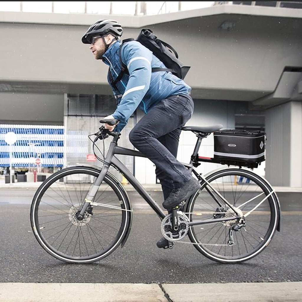 Waterproof 12 Liter Bike Rear Rack Bag R7351