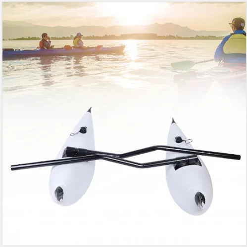 2 Pack PVC Inflatable Kayak Outrigger Stabilizer N5631