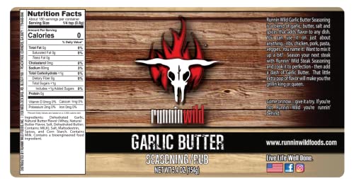 5.4 oz Garlic Butter Seasoning W314548