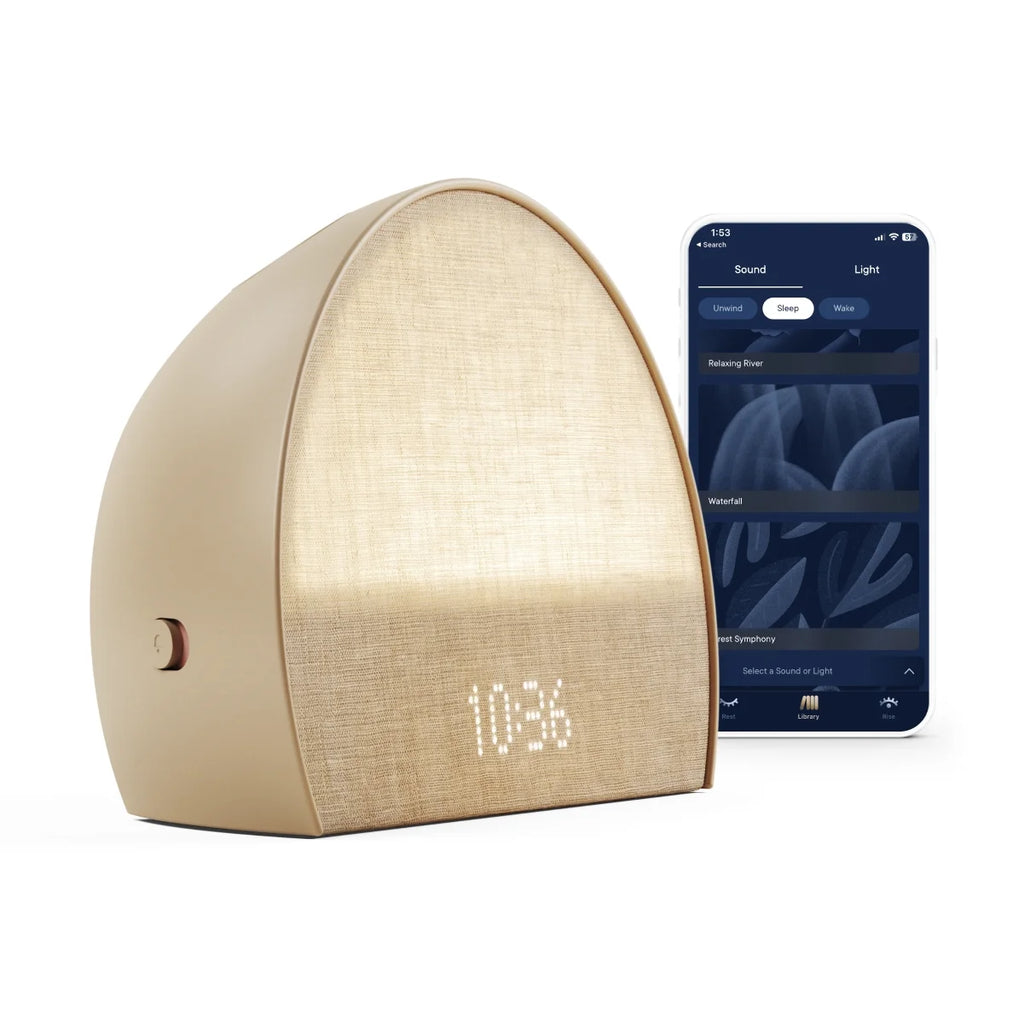 Sunrise Alarm Clock, Sound Machine, Smart Light (Latte) H570