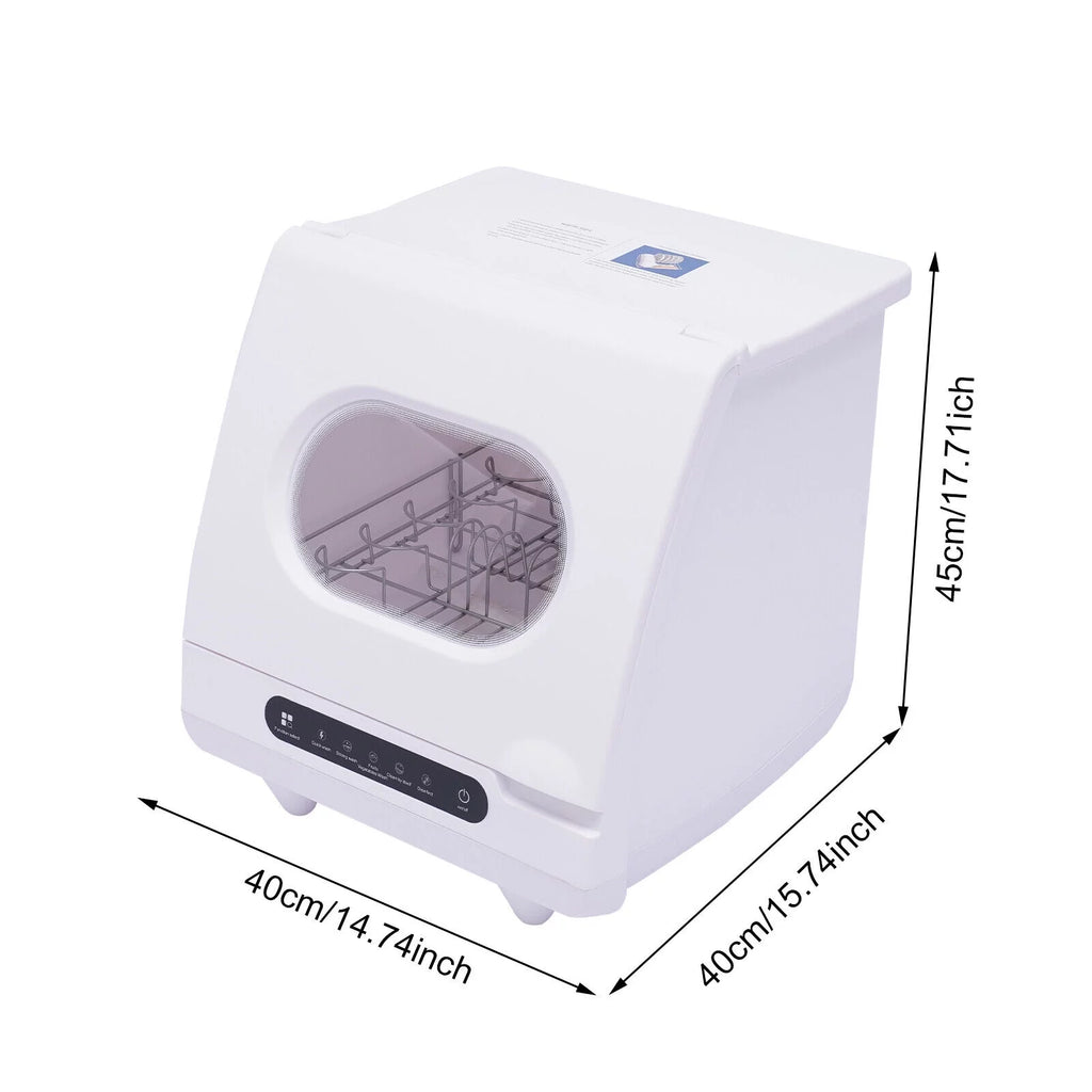 Portable Countertop Dishwasher Compact Freestanding Dish Washing Machine I323