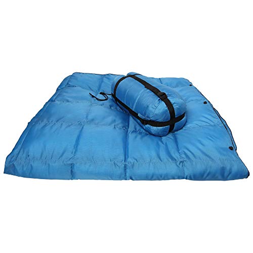 Arctic Blue Water Resistant Adventure Blanket with Compression Sack E4500