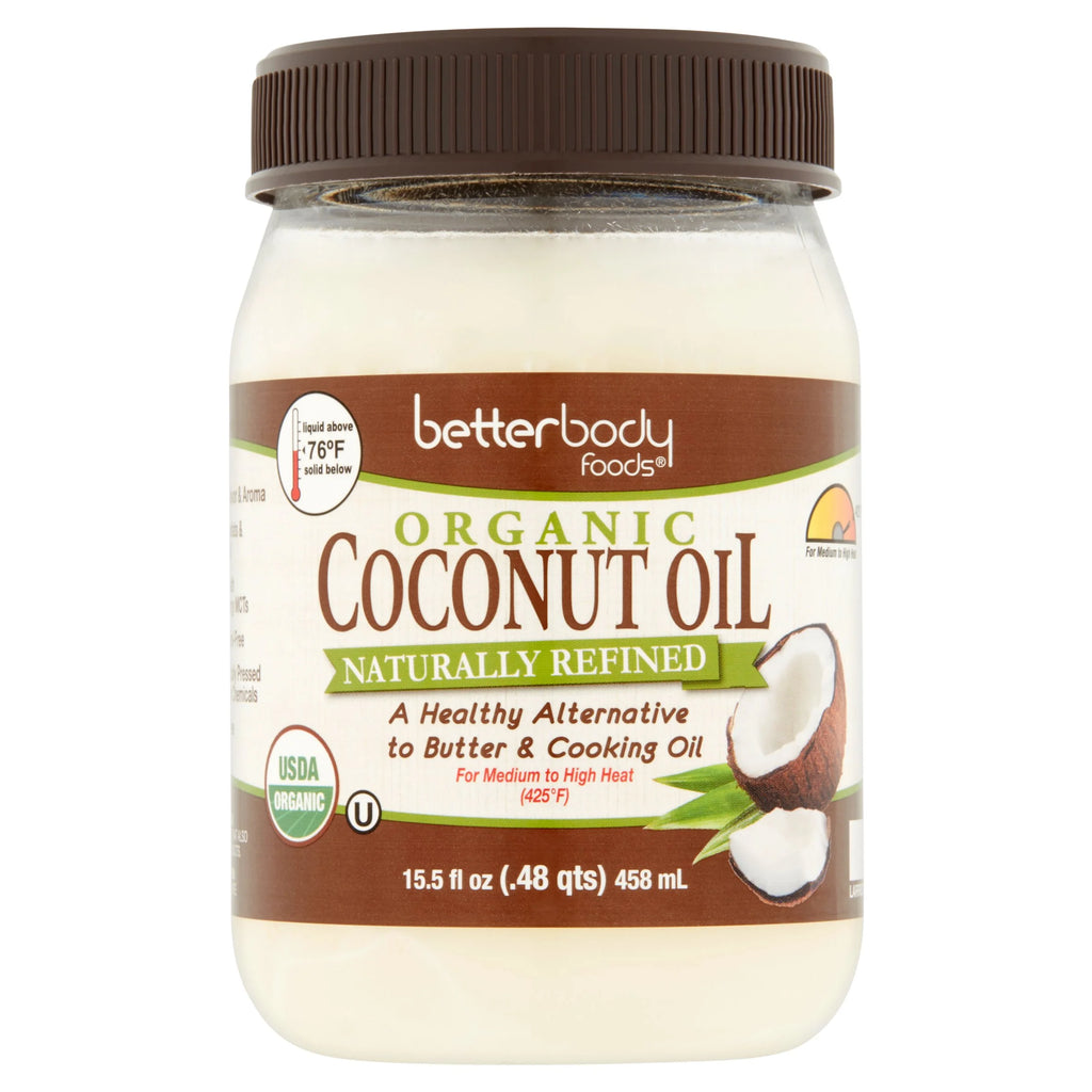 Organic Naturally Refined Coconut Oil, 15.5 fl oz, 6 pack Y16701