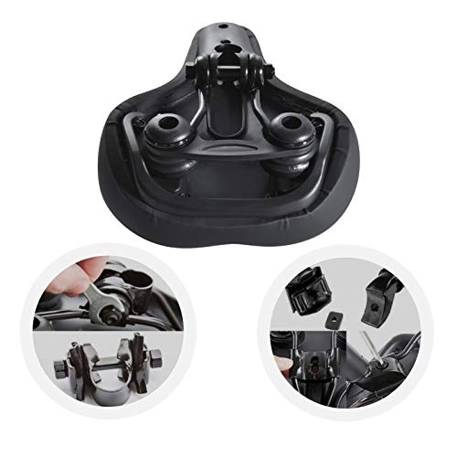 Wide Memory Foam Bike Seat H20227