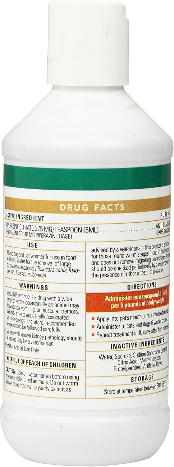 8 oz Antihelmintic Liquid O482334