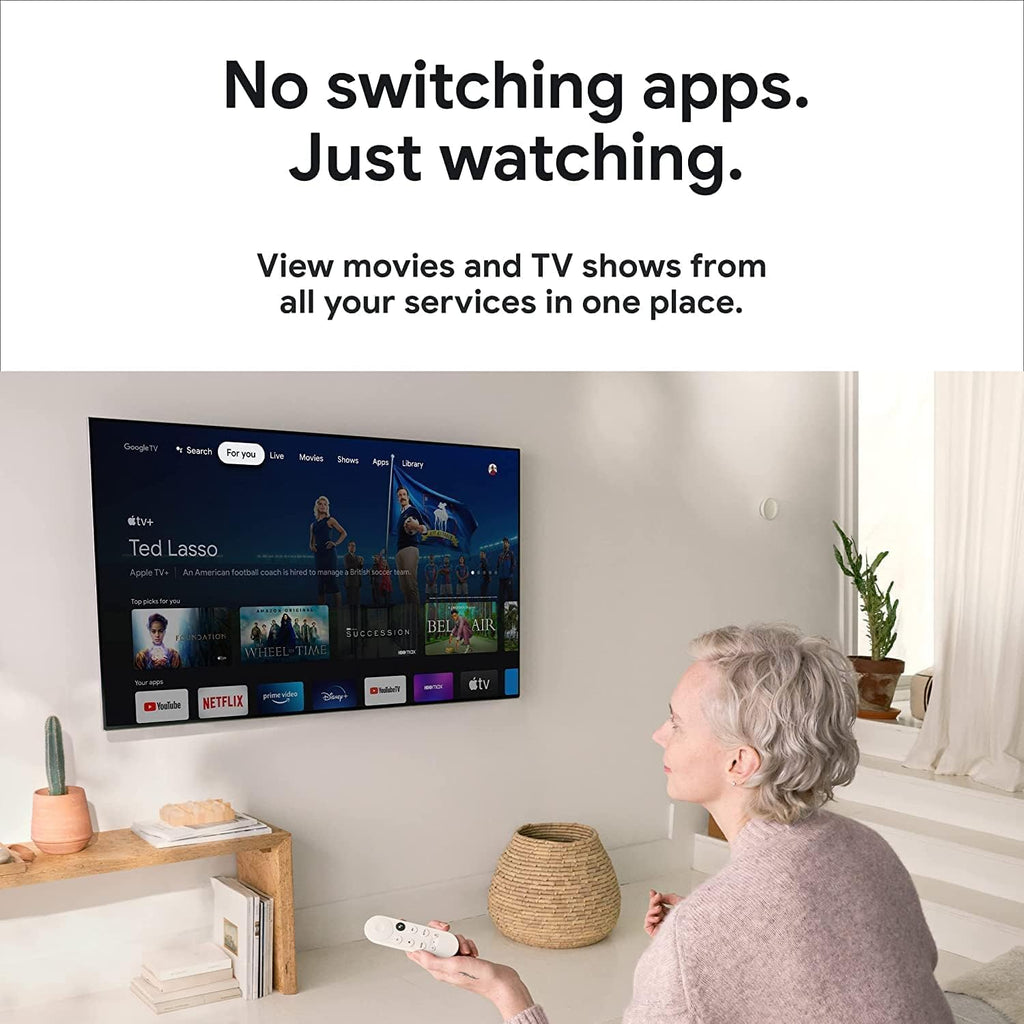 Streaming Device with HDMI Cable and Voice Search Remote E716727