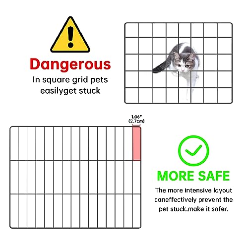 3-Tier Metal Wire Cat Cage K8544