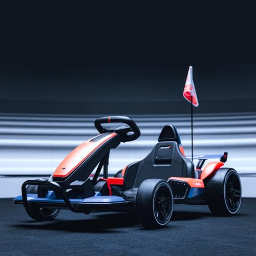 24V Electric Go Kart with 400W Motor, 2 Speeds Drift Kart O816471