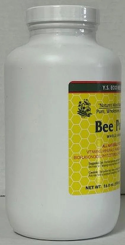 Low Moisture Bee Pollen Whole Granules 16 oz N262
