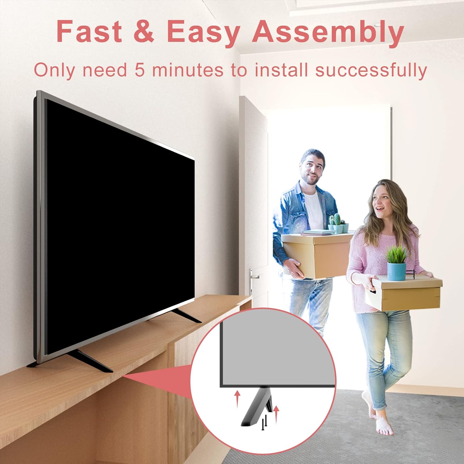 TV Legs Replacement with Screws M70311