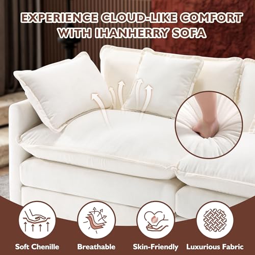 Grey U Shaped Modular Sectional Couch with 2 Ottoman X942707