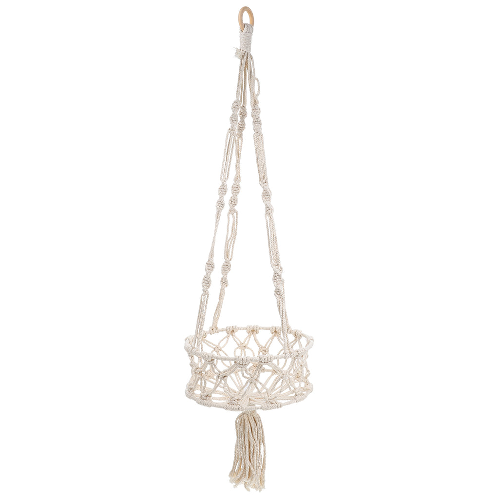 Woven Fruit Basket Hanging Flower Pot L783030