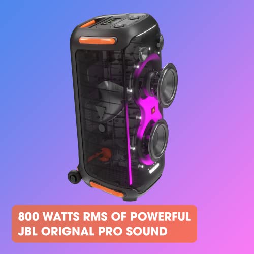 Black Party Speaker with Handle Wheels J995