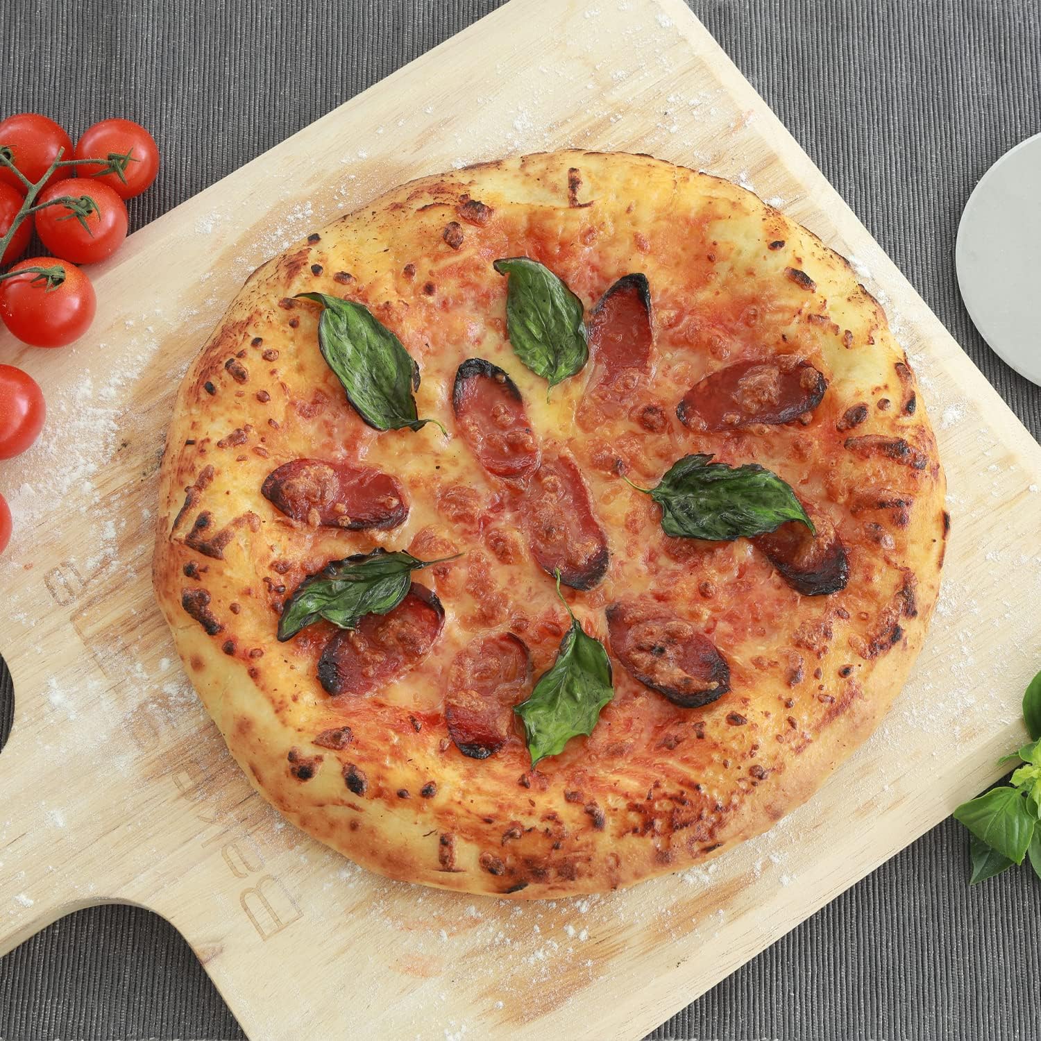 Pizza Oven Box Kit with Wood Pizza Peel, Turning Peel M1818