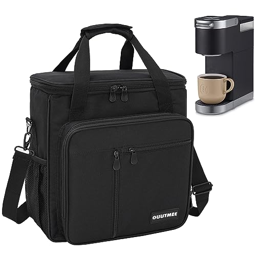 Coffee Maker Carrying Bag with Extra Pockets and Shoulder Strap U504633