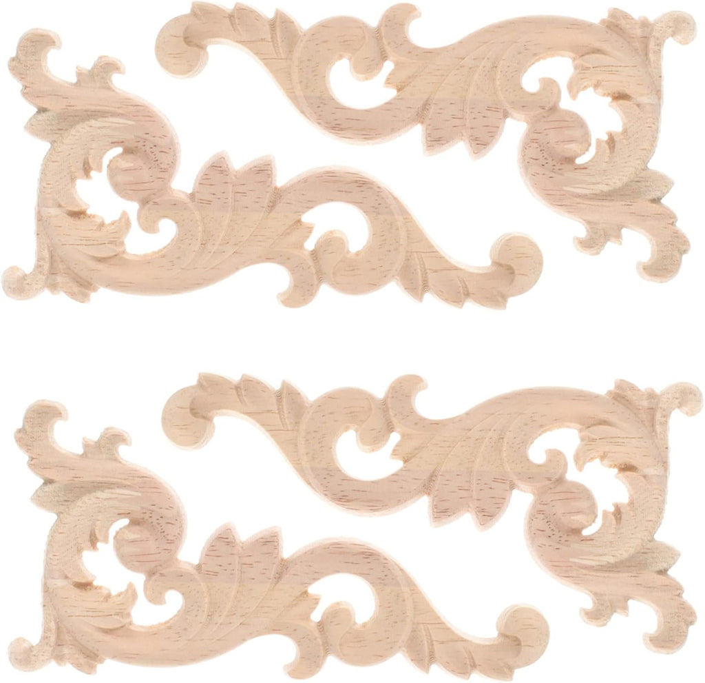 Khaki Rose Wood Carved Furniture Onlays X900060