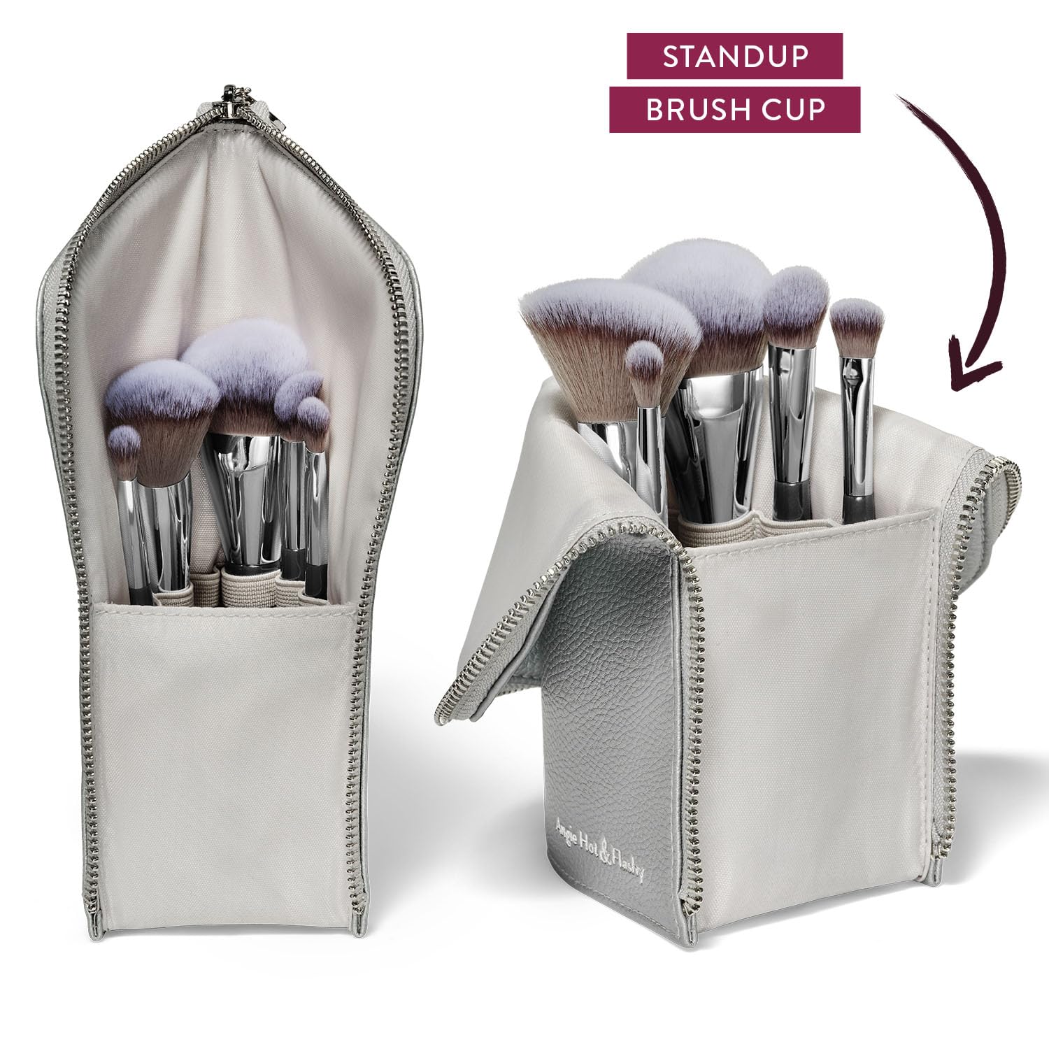 Travel Brush Set with Pouch L7467