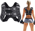 Running Weight Vest 8 12 16 20 25 30 Lbs Weights Included P756