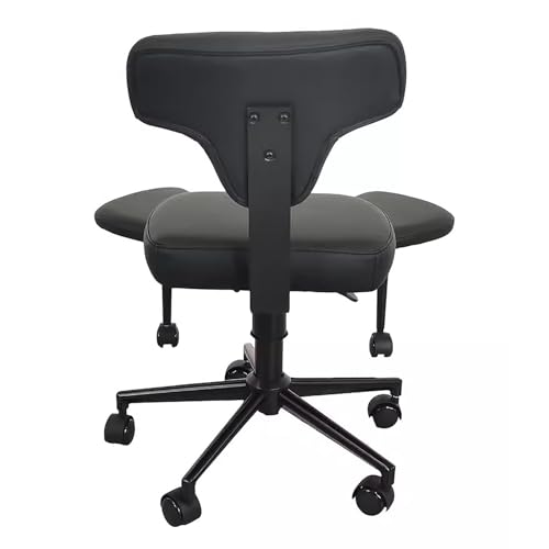 Black Swiveling Meditation Chair with Back Support P85469