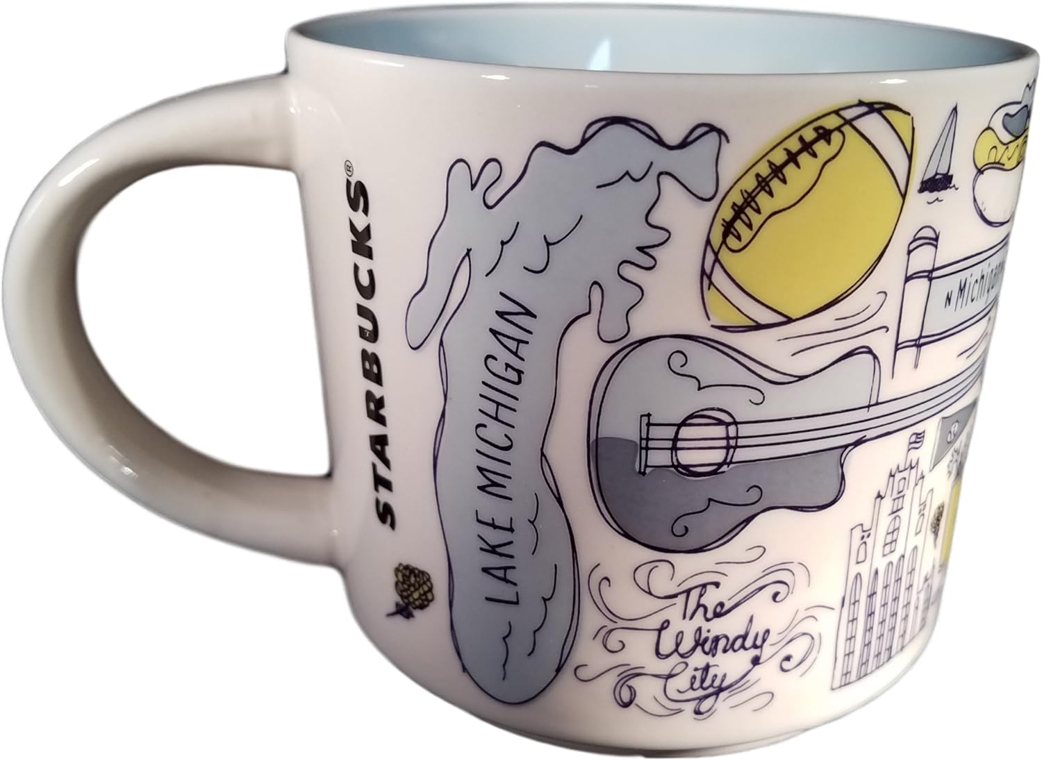 14 oz Ceramic Coffee Mug J3963