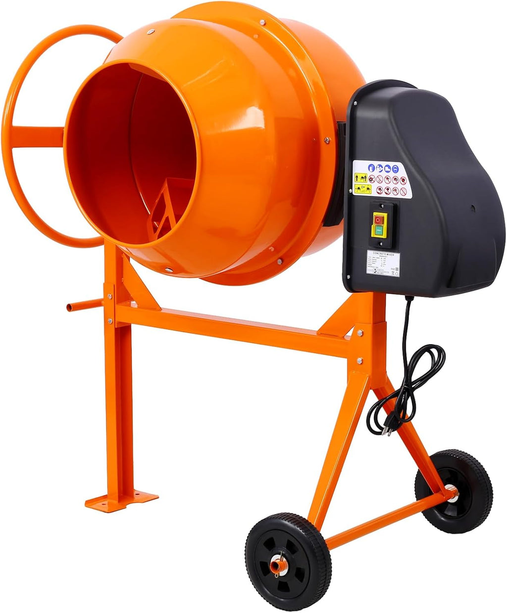 5 Cu. Ft Electric Concrete Mixer Machine Y848075