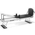 Foldable Pilates Reformer with Dual Resistance and Adjustable Height Pulleys Q13958