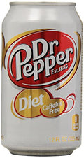 12 Fl oz Caffeine Free Diet Dr Pepper (pack of 12) Z663