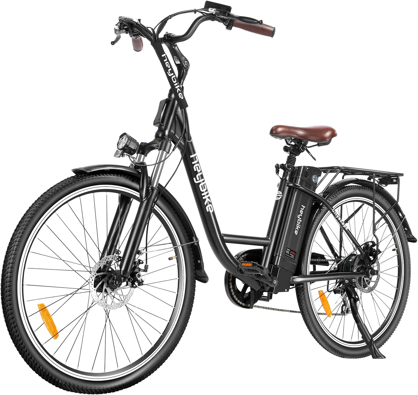 Electric City Cruiser Bicycle with Removable Battery D284