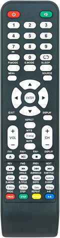 Replacement Remote Control for LED DVD HDTV C2192