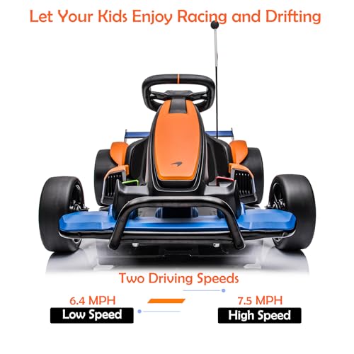 24V Electric Go Kart with 400W Motor, 2 Speeds Drift Kart O816471