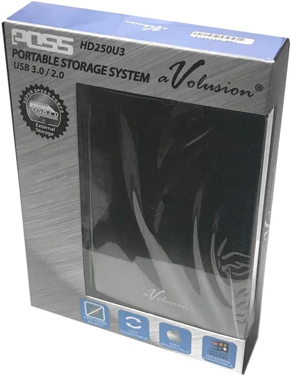 2TB USB 3.0 Portable External Hard Drive Z97331
