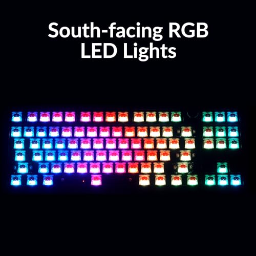 Black TKL Mechanical Keyboard with Knob W29234