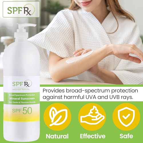 SPF 50 Mineral Broad Spectrum Sunscreen with Zinc Oxide and Titanium Dioxide F906192