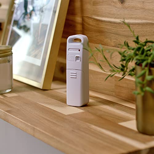 White Wireless Temperature and Humidity Sensor P70586