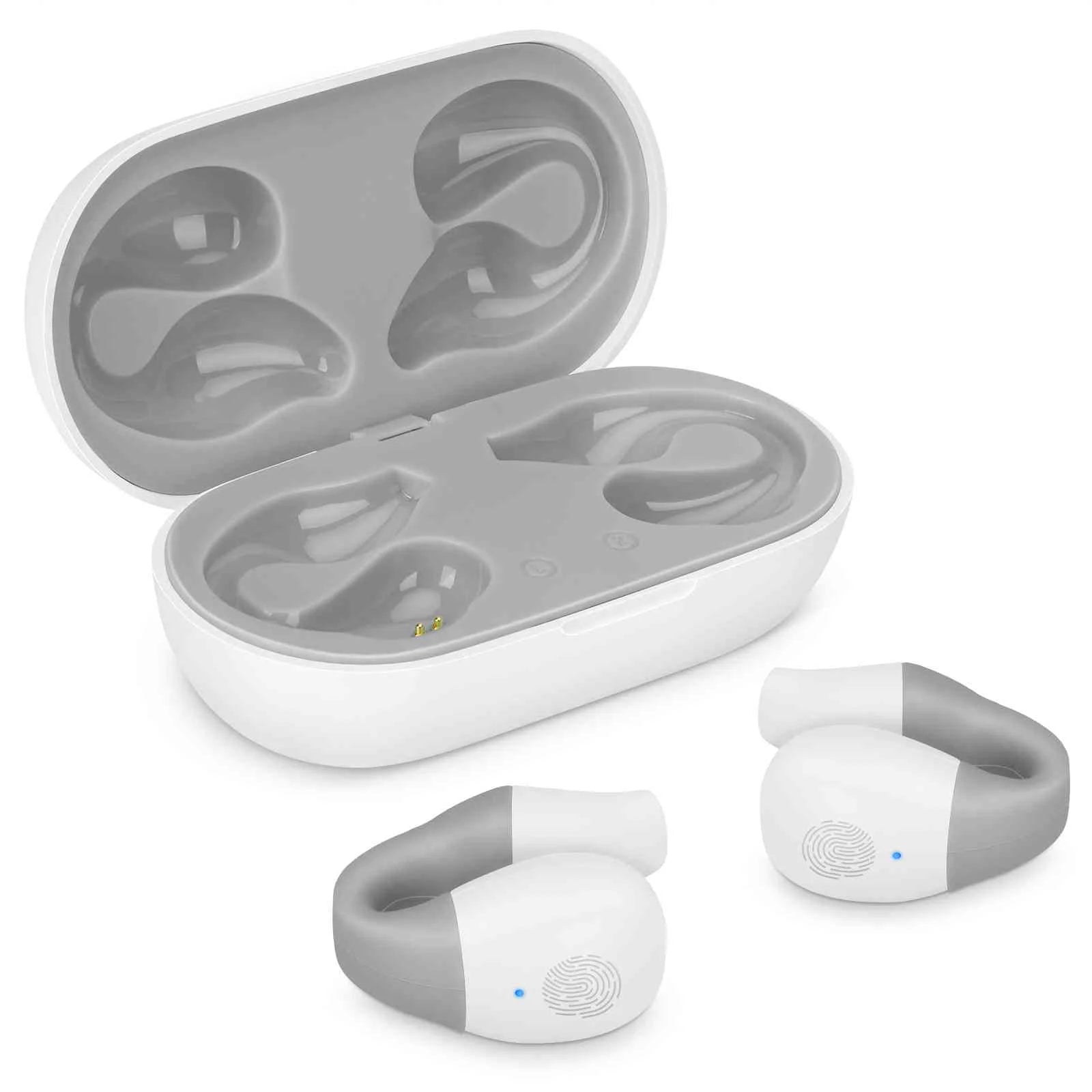 Black True Wireless Earbuds with Charging Case A942