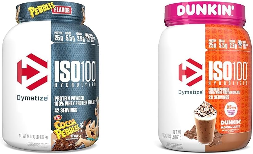 Hydrolyzed Protein Powder in Dunkin' Mocha Latte Flavor H9756