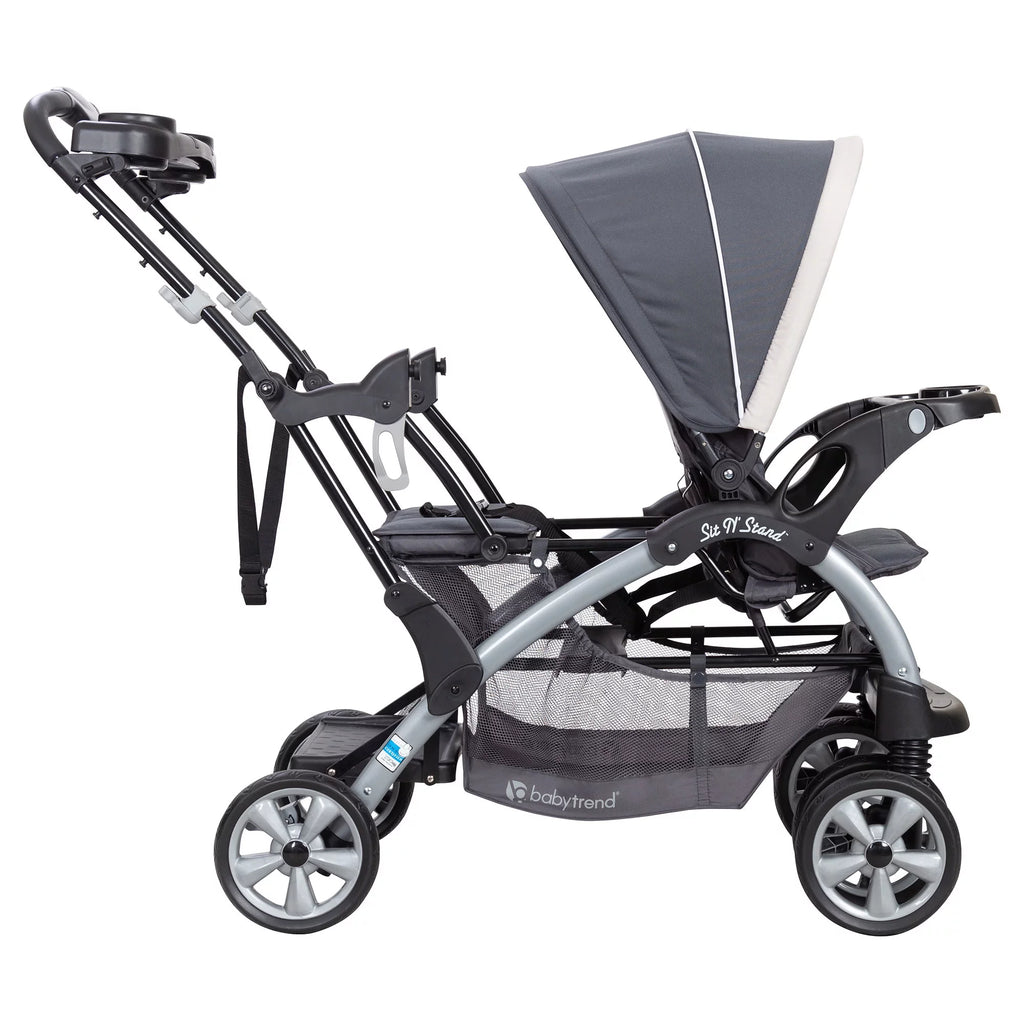 Double Stroller with Single Car Seat N9119