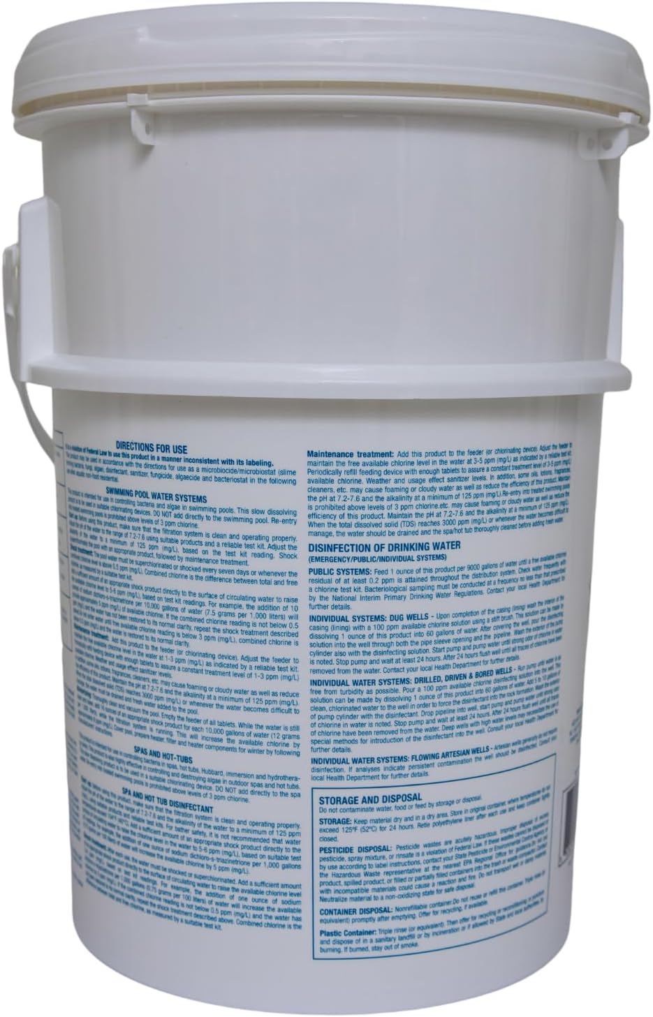 3 Inch Chlorine Tablets A1393