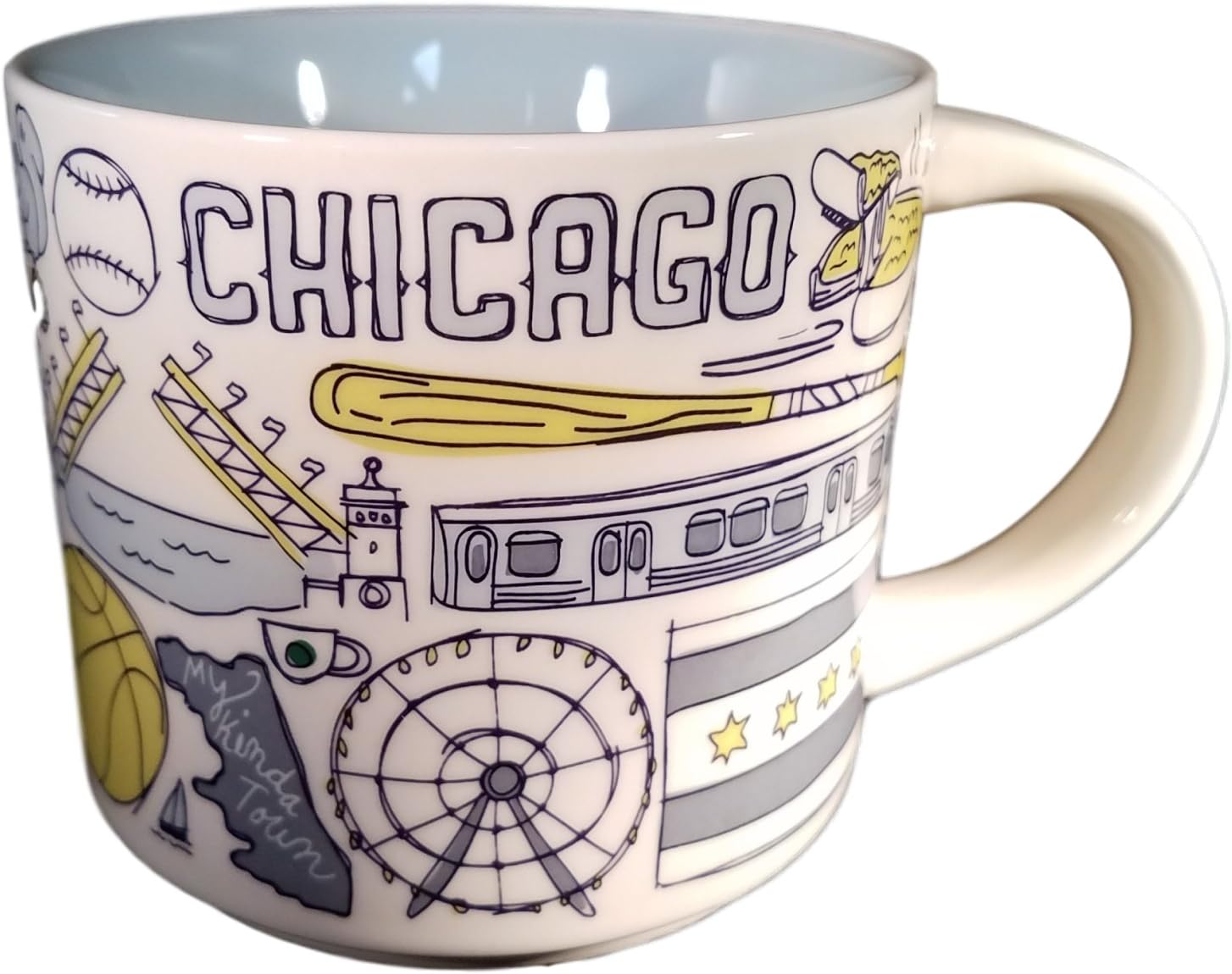 14 oz Ceramic Coffee Mug J3963