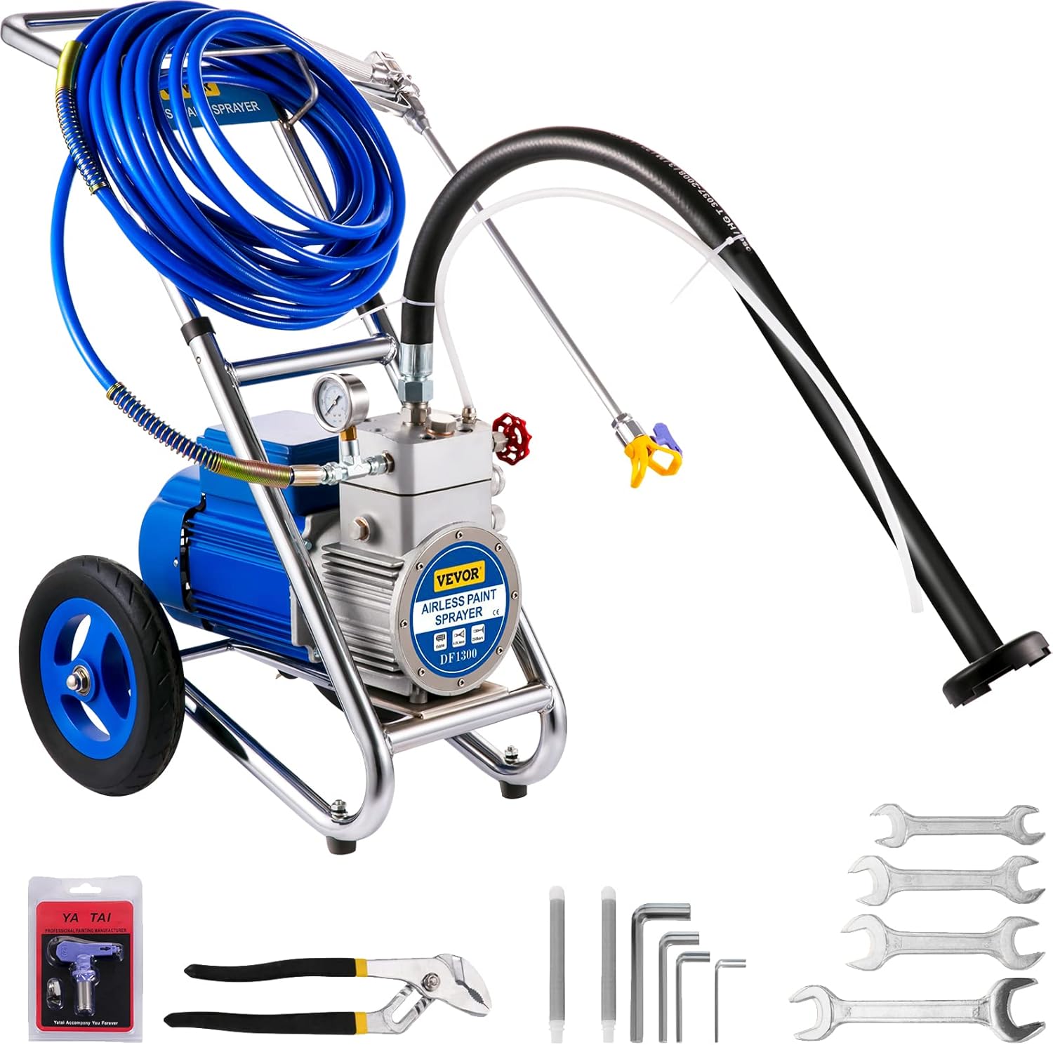 1500W Airless Paint Sprayer with 50FT Hose Y765257